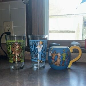 Scooby-Doo Hanna Barbera collective series, Themed Glass and Mug